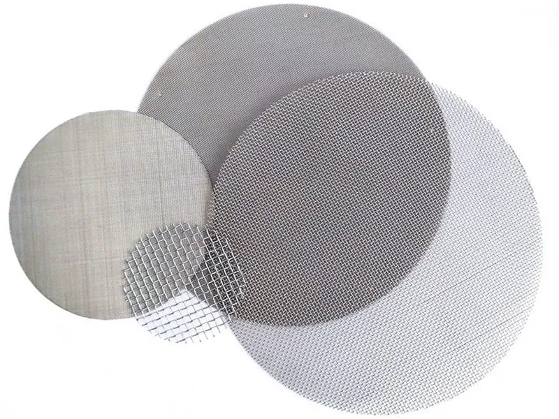 304 Filter Mesh Disc, 200 Mesh, Fine Filtration