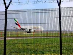 Valla de la pista del aeropuerto