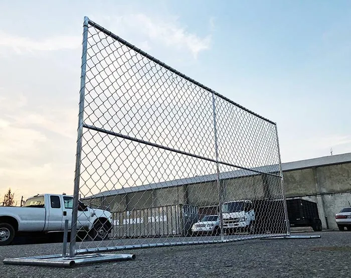 Chain Link Temporary Fence