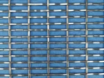 Pannello in rete metallica ondulata rettangolare