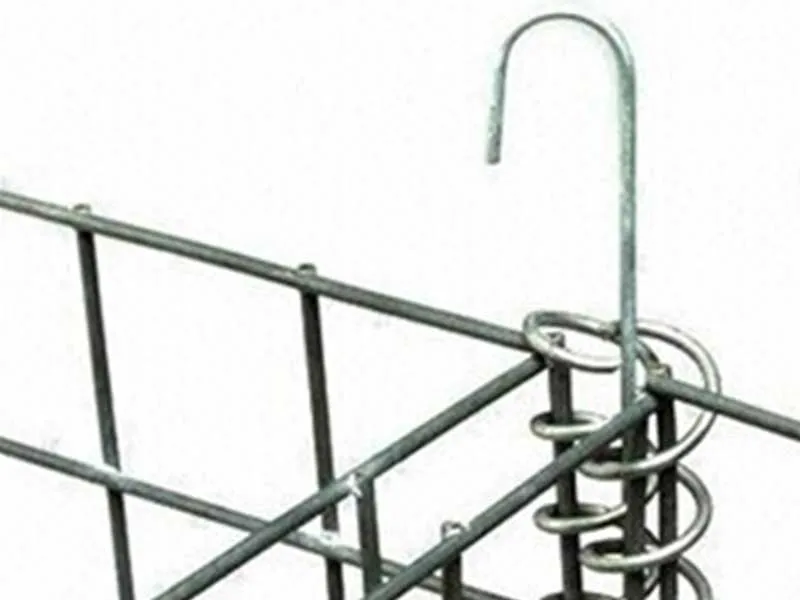 Defense Barrier Connector, 5mm Galvanized Steel Pin
