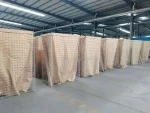 Hesco-Sicherheitsbarriere, Modell MIL10, 10 x 3 x 1,5 m, große Befestigungsanlage