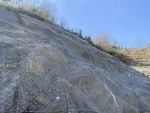 Malla de acero de alta resistencia para la protección de taludes naturales