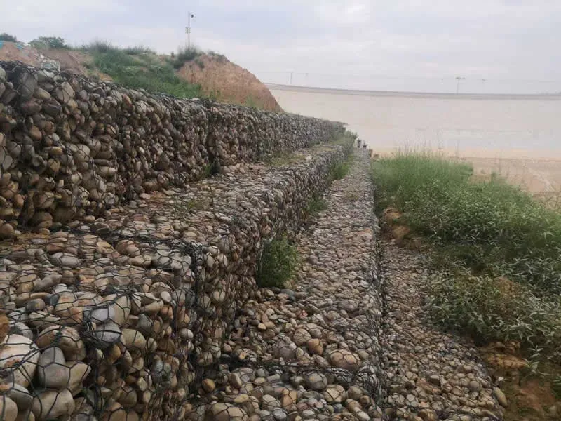 Gabion Mesh Shoreline Wall, 2x1x0.5m, for coastal protection