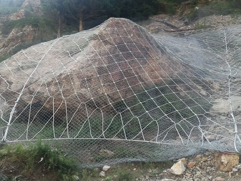 High Tensile Active Net For Landslide Prevention