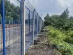 Recinzione di protezione perimetrale della linea ferroviaria