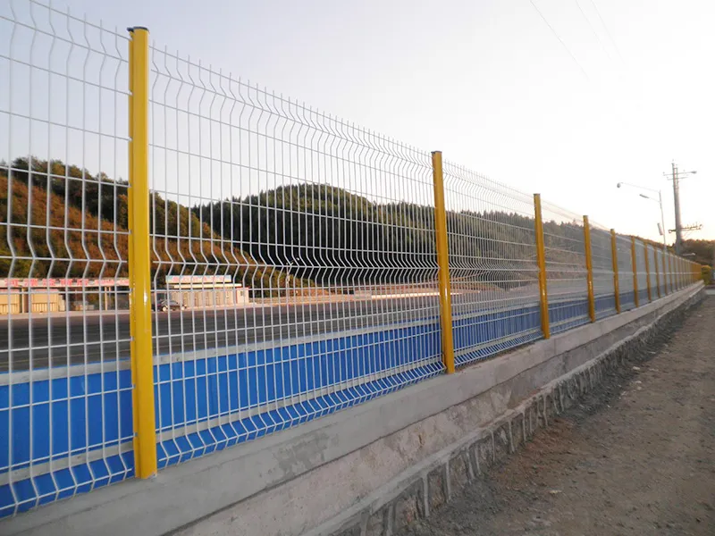 PVC Coated Welded Wire Mesh Fence