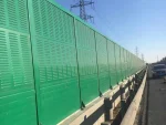 Barriera antirumore in calcestruzzo alta 5 m per ponte autostradale