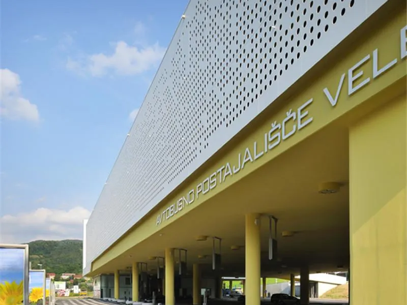 Decorative Perforated metal sheet for building exterior