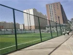 Schutzzaun für die Baseball-Spielerbank