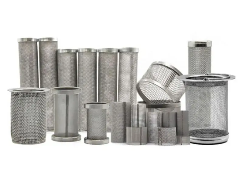 Filter Elements With Perforated Support