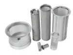 Tubo filtrante perforado de acero inoxidable 316, malla 20-400, para procesos químicos