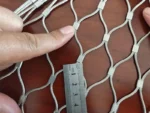 Stainless Steel Rope Mesh Opening Measurement