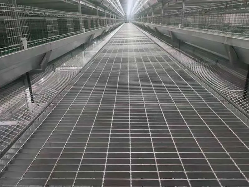 Galvanized Steel Grating Walkway For Poultry Farm