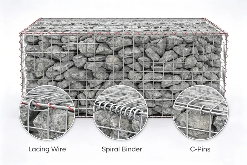 Welded Gabion Mesh Lid
